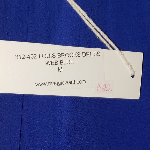 Blue BNWT Maggie Ward MW Louise Brooks Dress - Picture 8 of 8